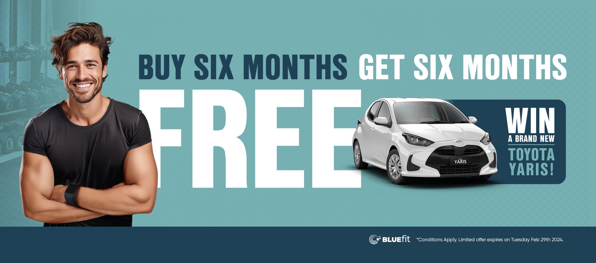 BUY 6 MONTHS, GET 6 MONTHS FREE cover