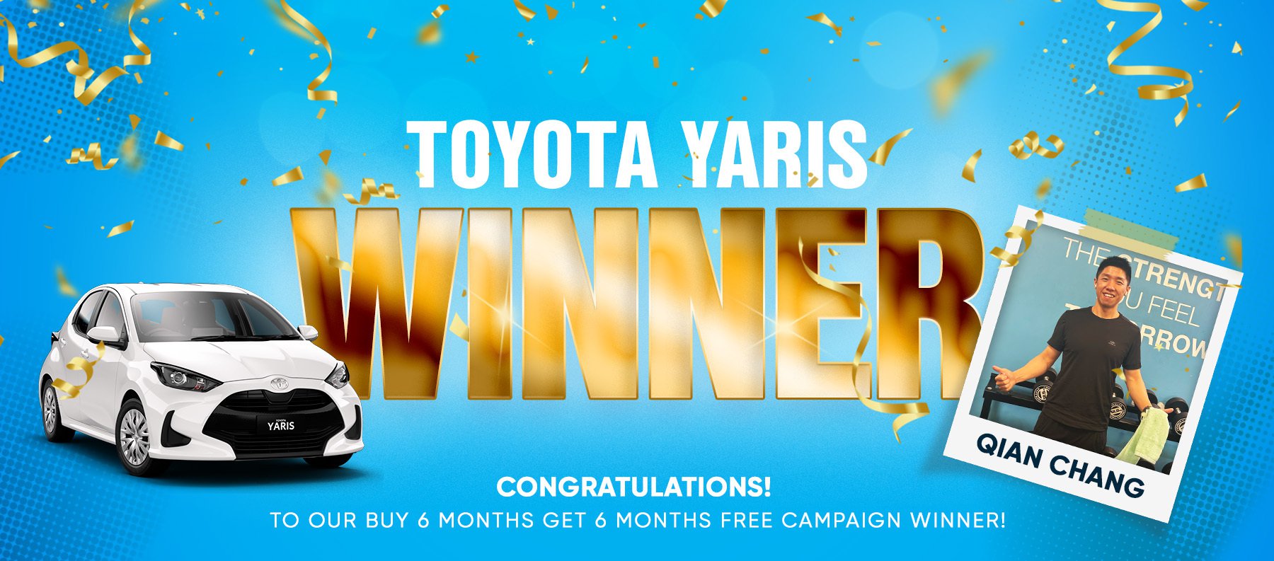 WINNER OF THE TOYOTA YARIS ANNOUNCED