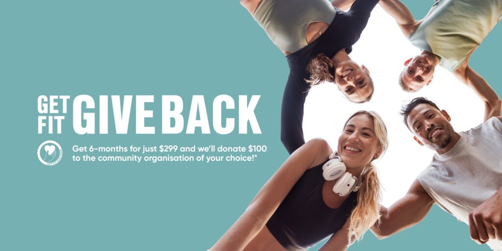 GET FIT GIVE BACK - COMMUNITY PARTNER REGISTRATIONS NOW OPEN! cover