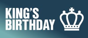 KING’S BIRTHDAY (WA)- UPCOMING PUBLIC HOLIDAY cover