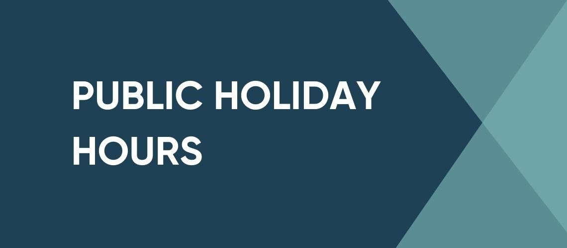 WA DAY PUBLIC HOLIDAY HOURS cover