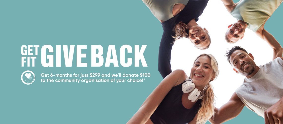 GET FIT GIVE BACK - COMMUNITY PARTNER REGISTRATIONS NOW OPEN! cover