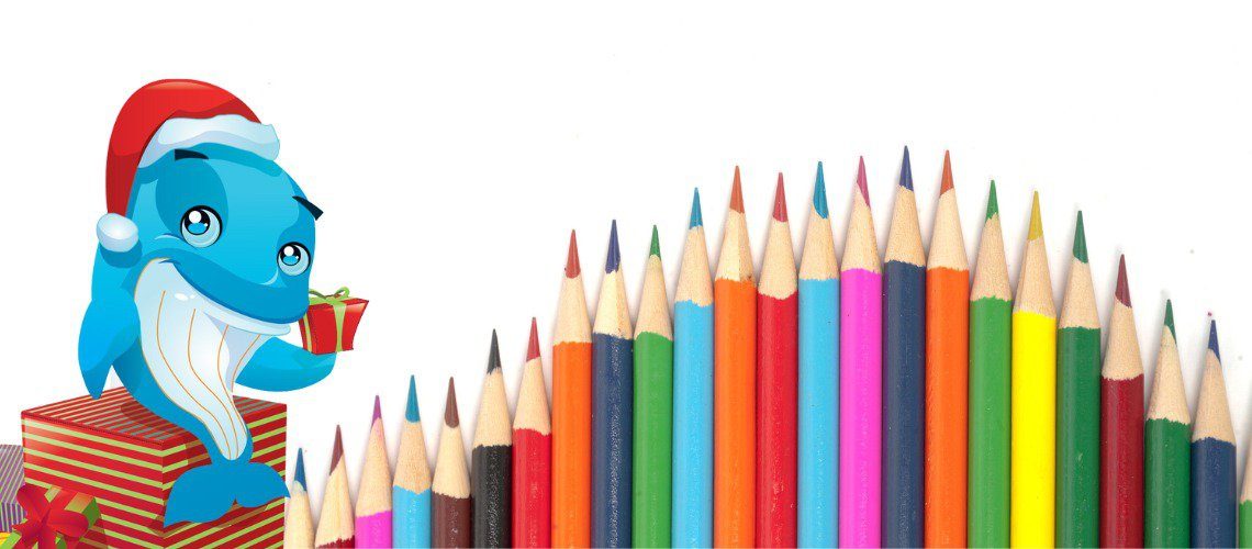 BLUEFIT’S CHRISTMAS COLOURING SHEET! cover